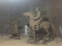 铸铜雕塑泥稿展示